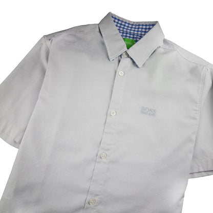 Hugo Boss C-Busterino Short Sleeve Shirt Light Grey