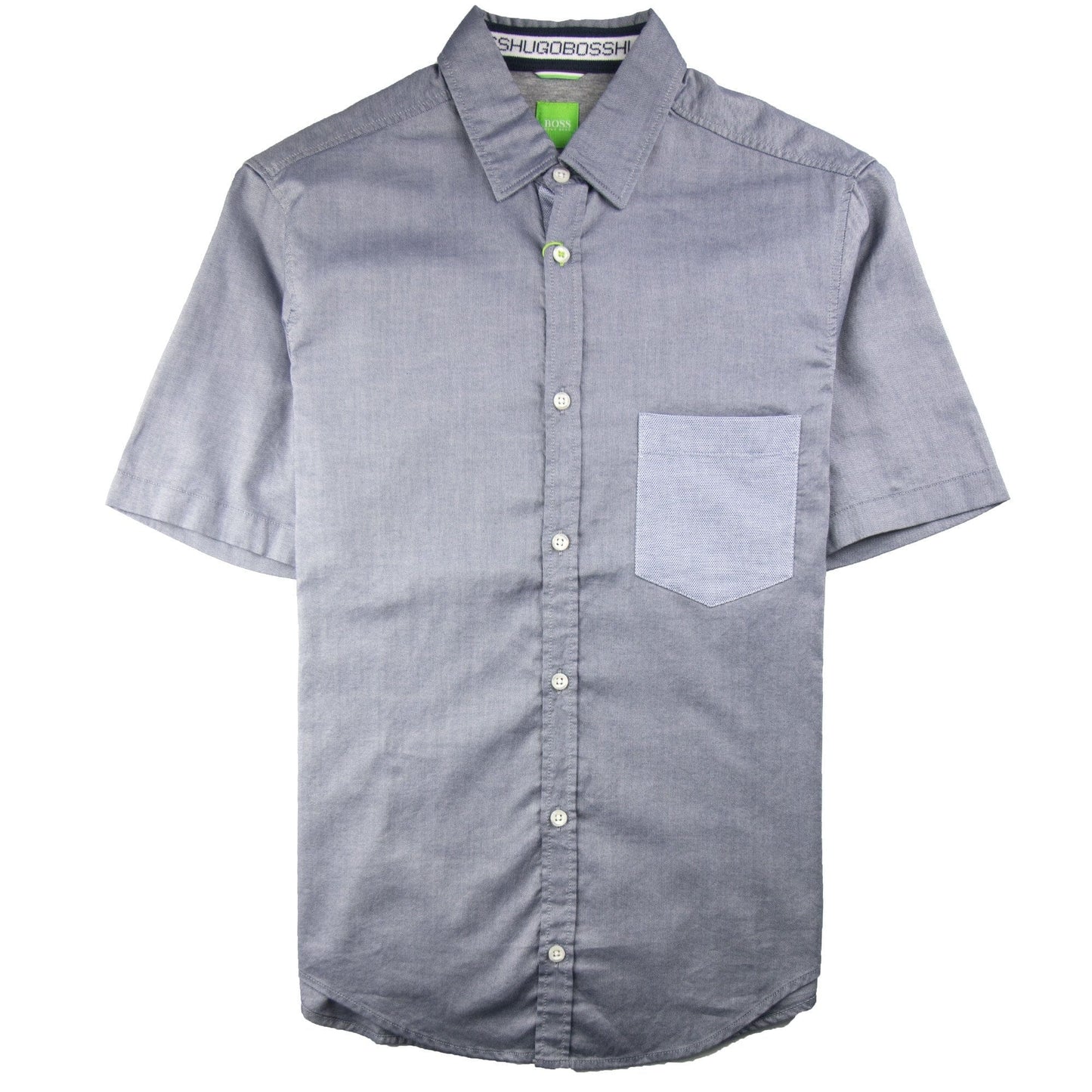 Hugo Boss Baloy Short Sleeve Shirt Dark Grey