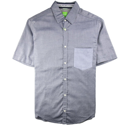 Hugo Boss Baloy Short Sleeve Shirt Dark Grey
