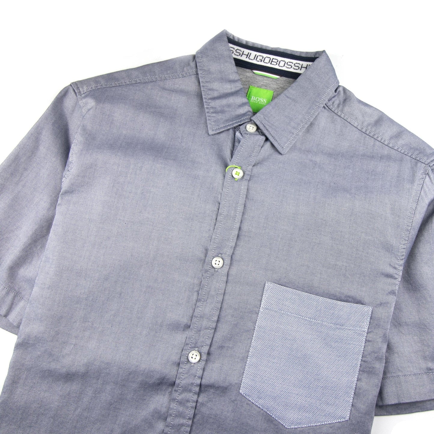 Hugo Boss Baloy Short Sleeve Shirt Dark Grey