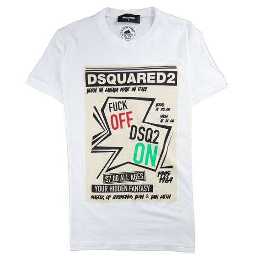 Dsquared2 Your Hidden Fantasy T-Shirt White