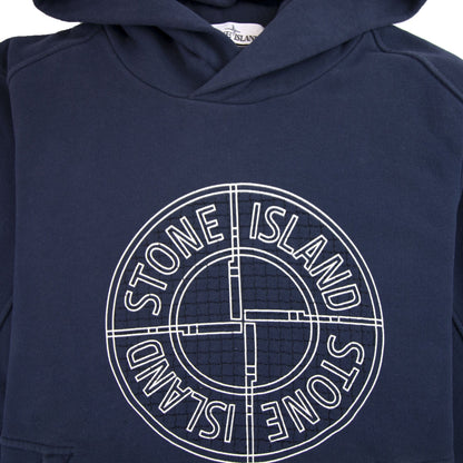 Stone Island Pullover Hoody Navy