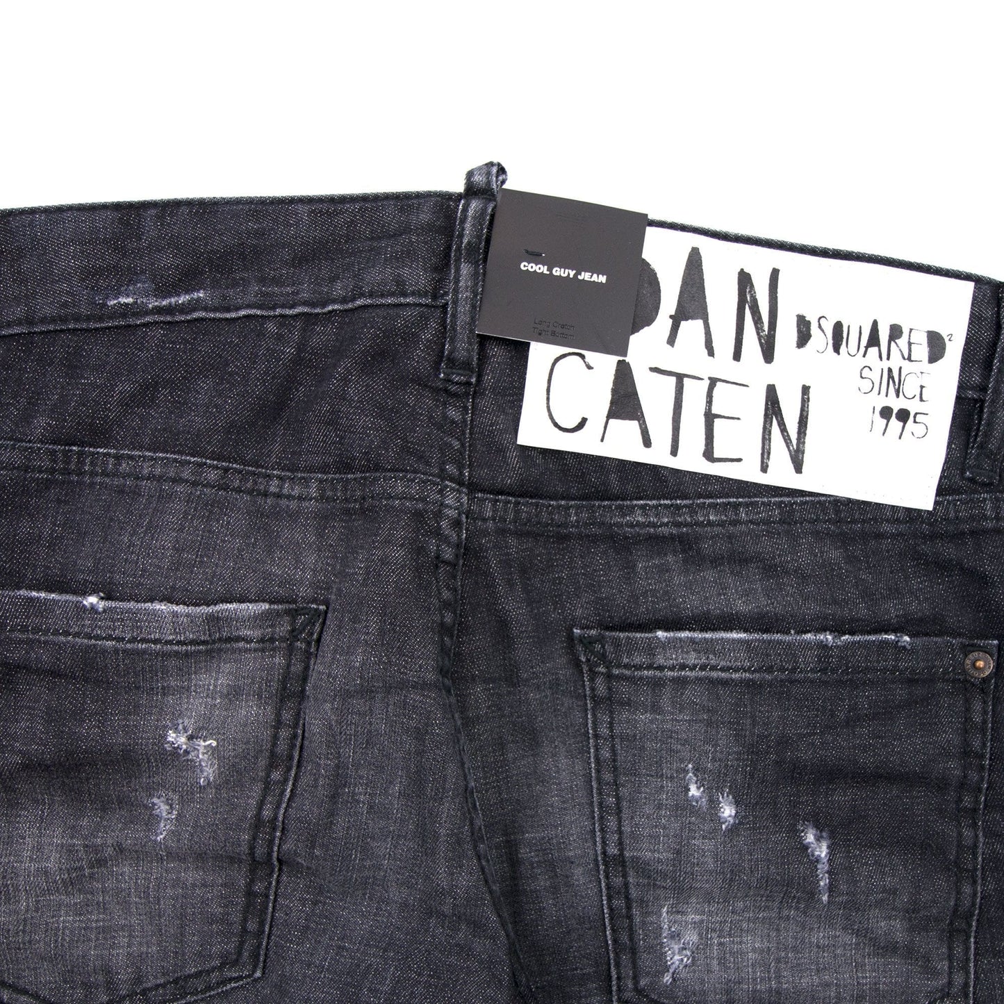Dsquared2 Cool Guy Black Jean Zip Black