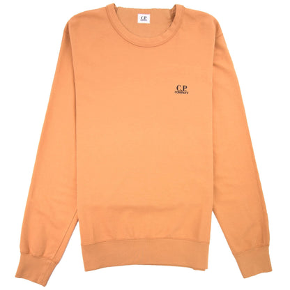 CP Company Chest Logo Sweatshirt Orange
