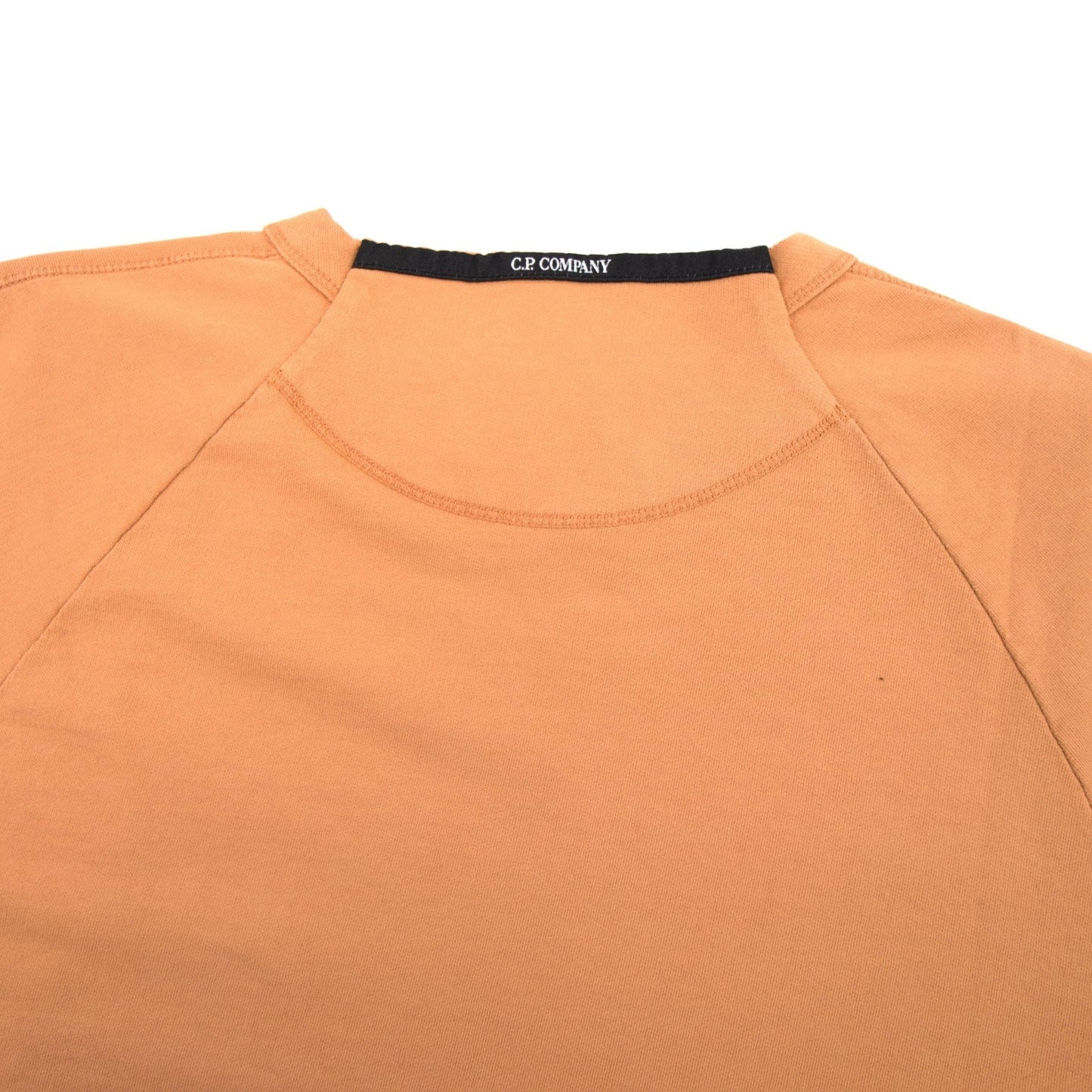 CP Company Chest Logo Sweatshirt Orange