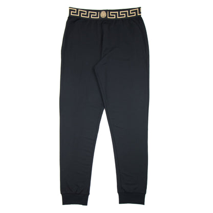 Versace Medusa Waist Band Track Bottoms Black
