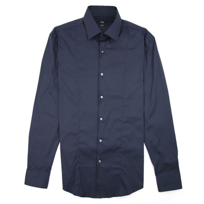 Hugo Boss Slim Fit Stretch Shirt Navy