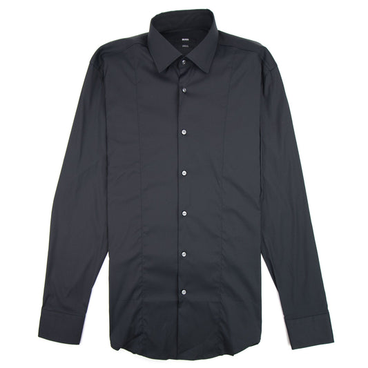 Hugo Boss Slim Fit Stretch Shirt Black
