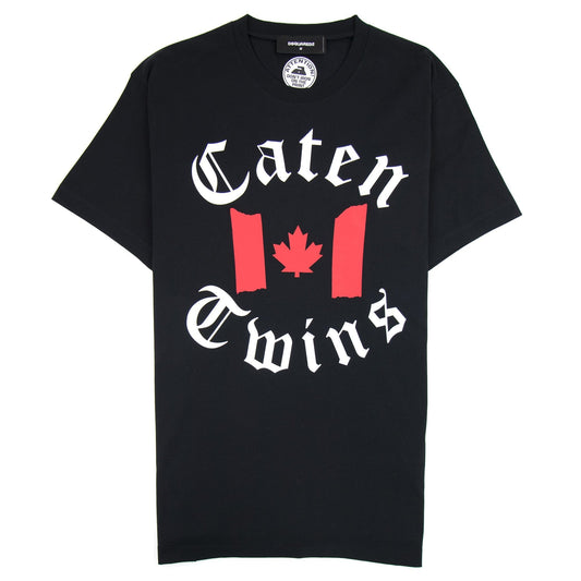 Dsquared2 Caten Twins T-Shirt Black