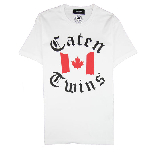 Dsquared2 Caten Twins T-Shirt White