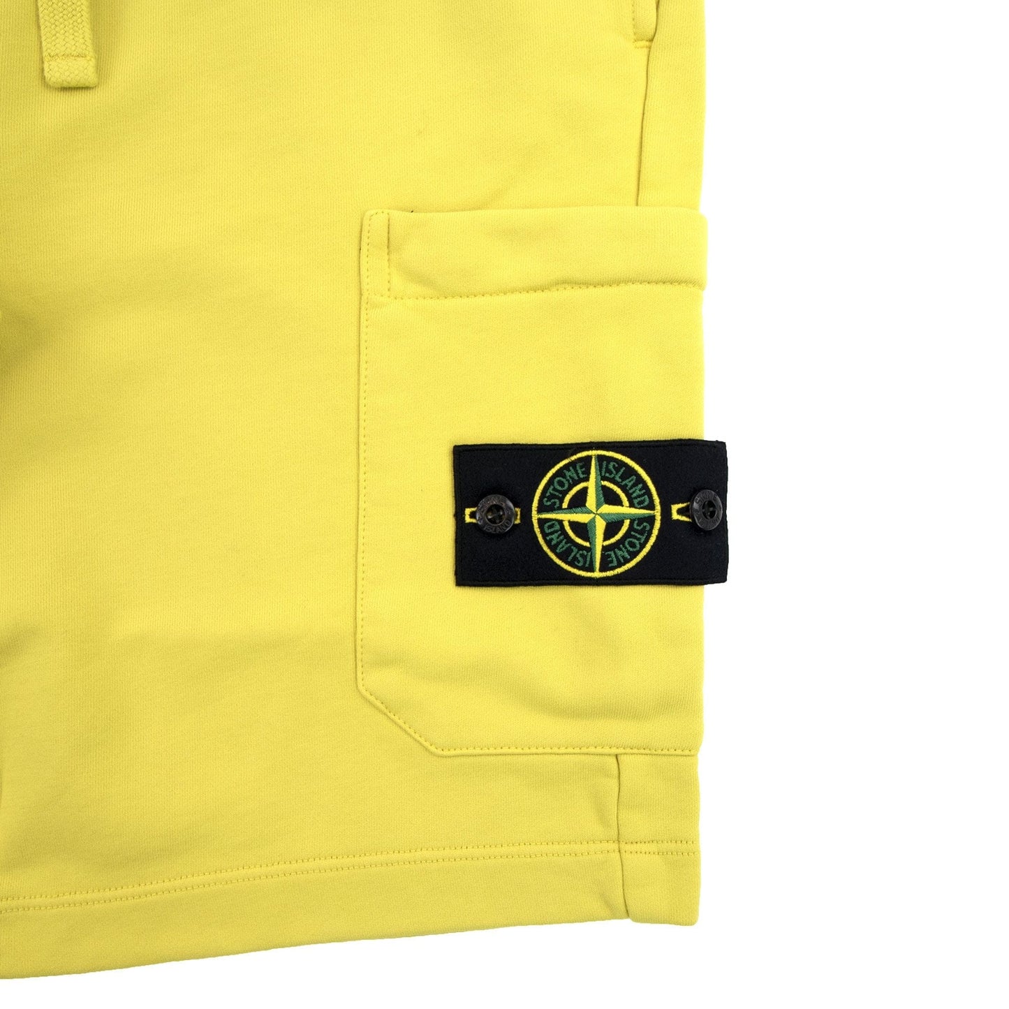 Stone Island 65860 Garment Dyed Shorts Yellow V0138
