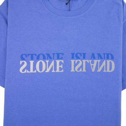 Stone Island Graphic Six T-shirt Blue V0043