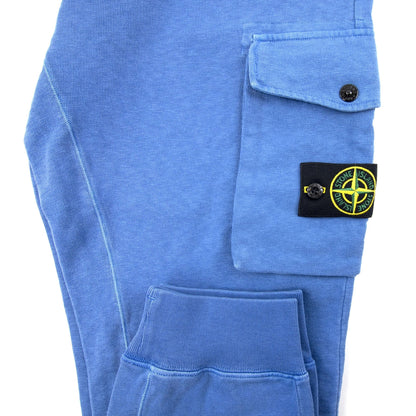 Stone Island Garment Dyed Track Pants Sky Blue V0143