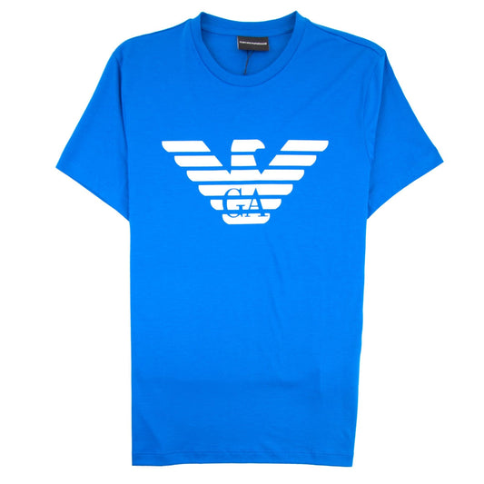 Armani Jeans Eagle Logo T-shirt Bluette 0944