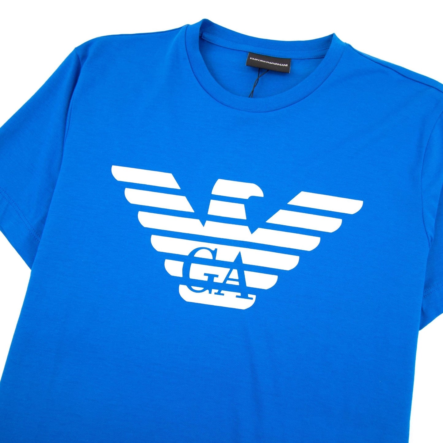 Armani Jeans Eagle Logo T-shirt Bluette 0944