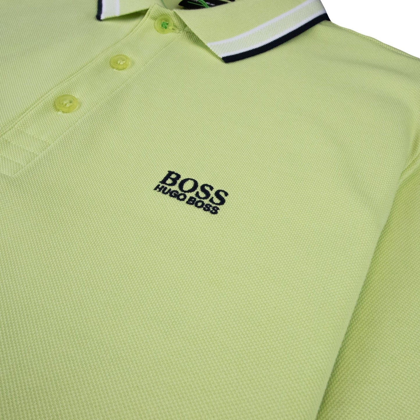 Hugo Boss Paddy Short Sleeve Polo Shirt Yellow