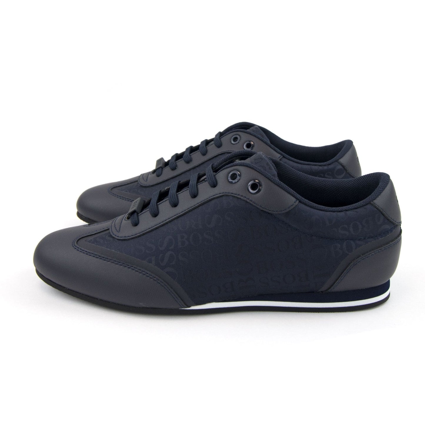 Hugo Boss Lighter Low Trainers Dark Blue