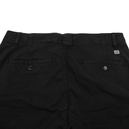 CP Company Bermuda Cargo Stretch Gabardine Shorts Black 999