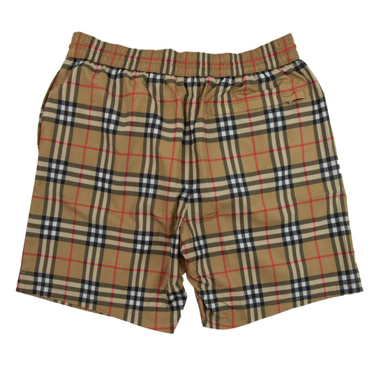 Burberry House Check Swim Shorts Antique Yellow