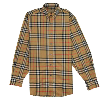 Burberry Jameson Long Sleeve Shirt Antique Yellow