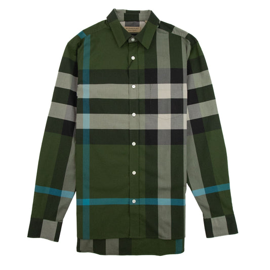 Burberry Windsor Long Sleeve Shirt Green