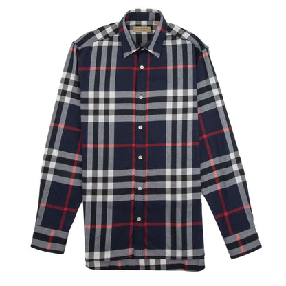 Burberry Richard Long Sleeve Shirt Navy