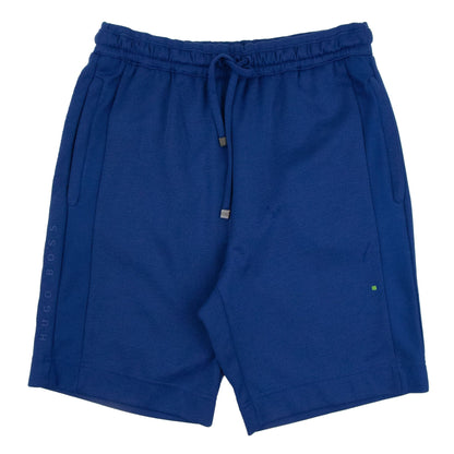 Hugo Boss Headlo Side Logo Cotton Shorts Blue