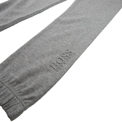 Hugo Boss Hadiko Embossed Logo Tracksuit Bottom Grey