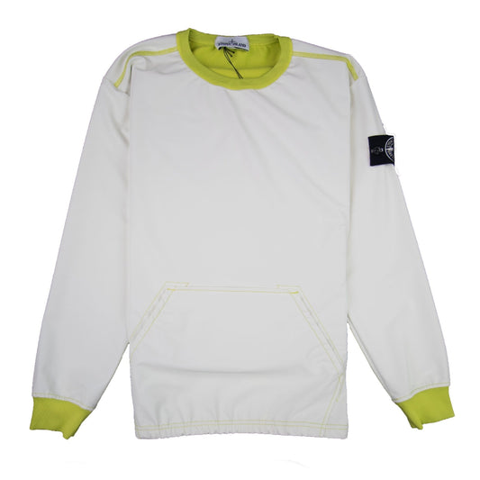 Stone Island Inside Out Le 3m Reflective Sweatshirt Yellow V0038