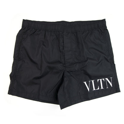 Valentino Vltn Swim Shorts Black