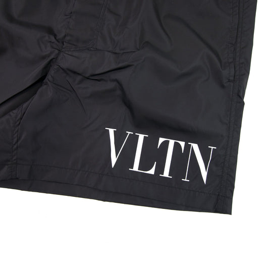 Valentino Vltn Swim Shorts Black