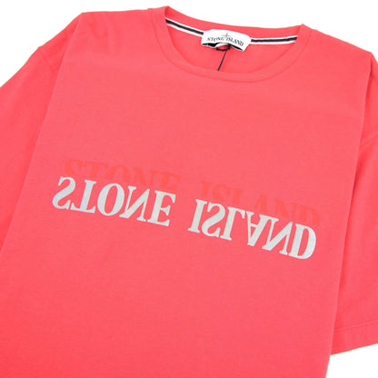 Stone Island Graphic Six T-shirt Coral V0036