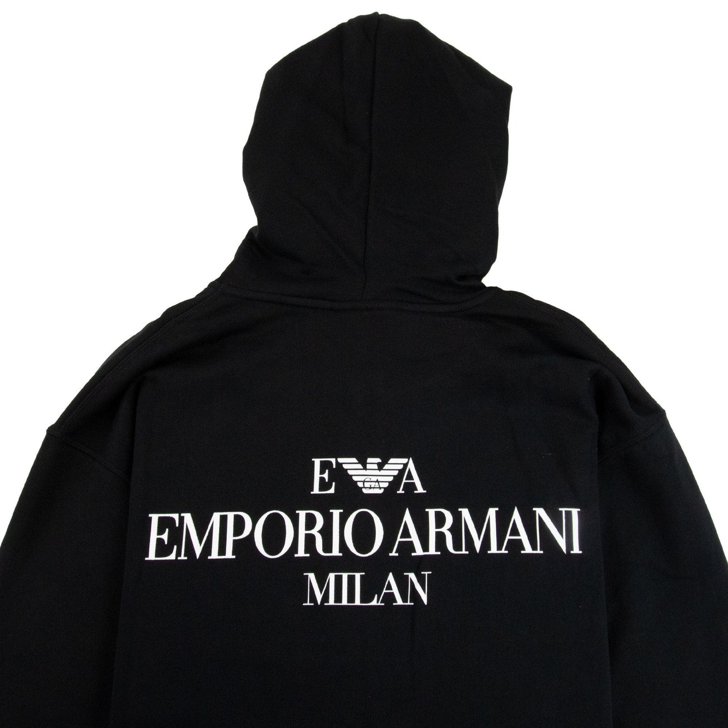 Emporio Armani Front Pocket Zip Up Hoody Nero 0999