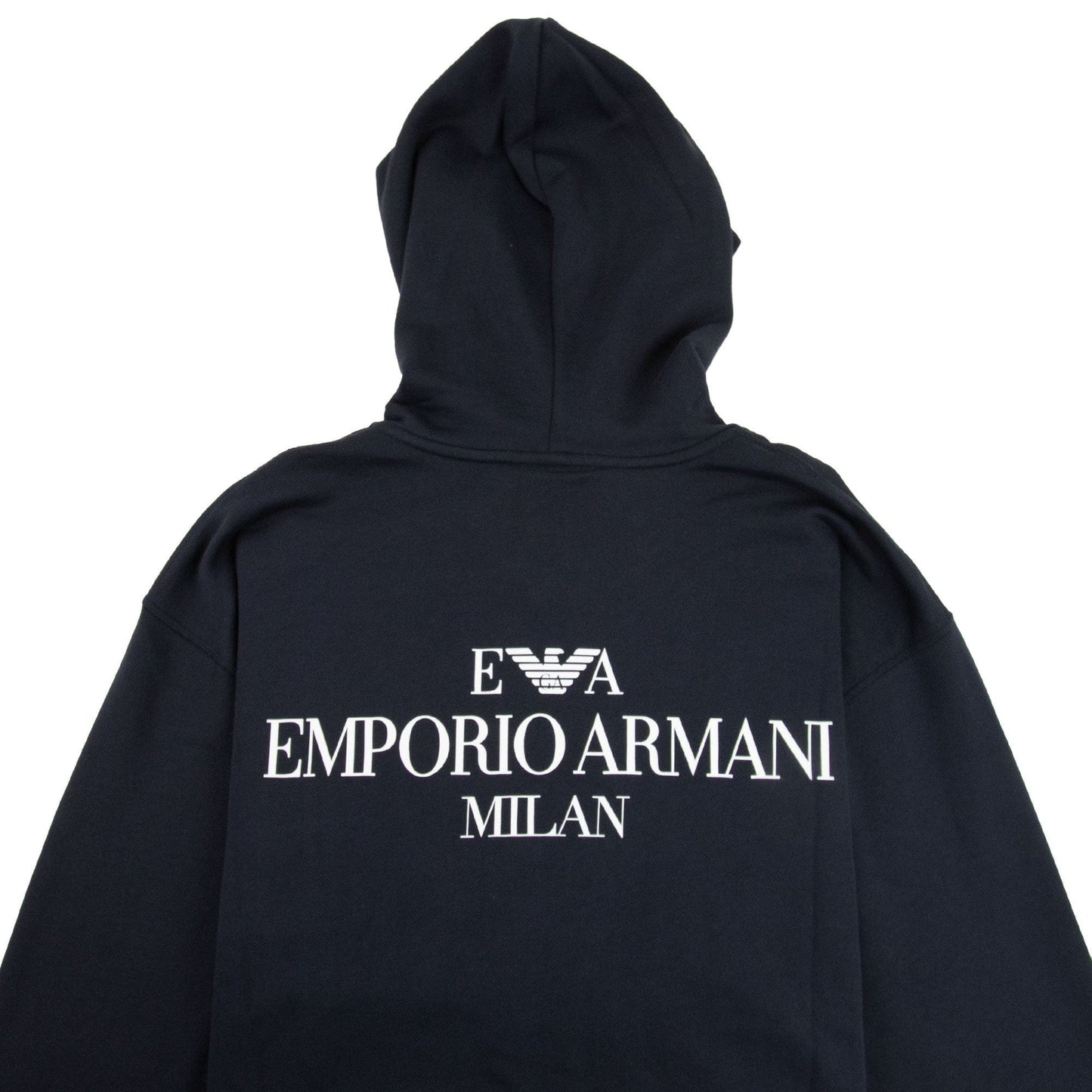 Emporio Armani Front Pocket Zip Up Hoody Navy 0920