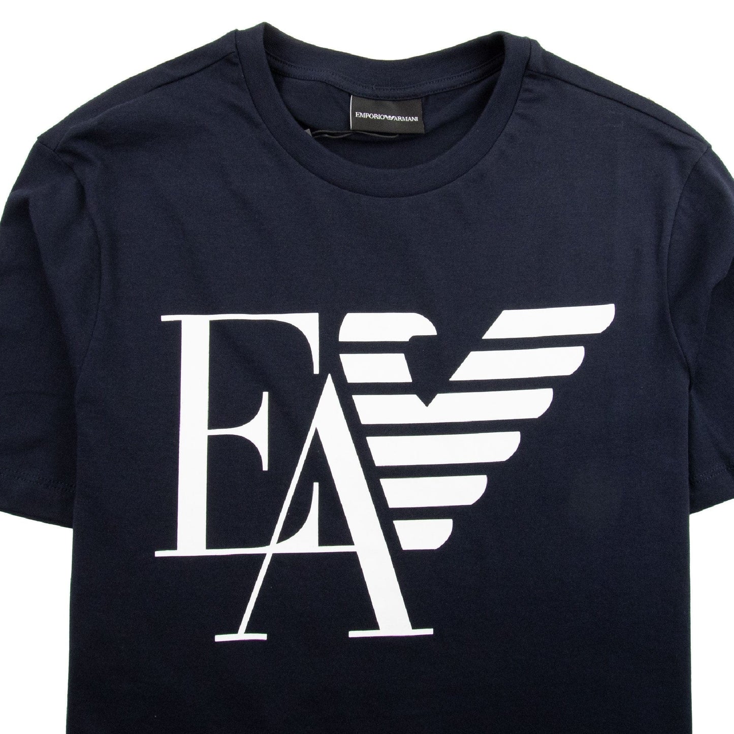 Armani Jeans EA Eagle Print Logo T-shirt Blue Navy 0922