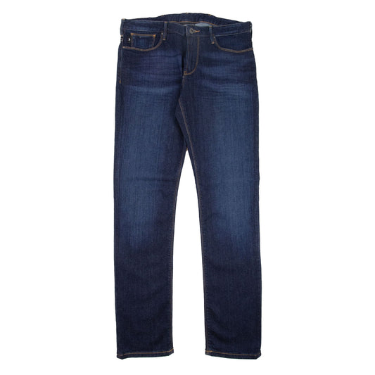 Emporio Armani Orange Stitch J06 Slim Fit Denim Blue 0941