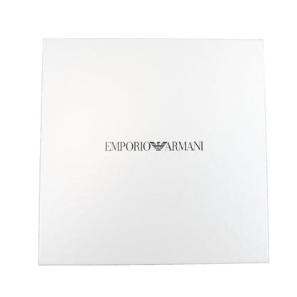 Emporio Armani Eagle Buckle Belt Dark Tan