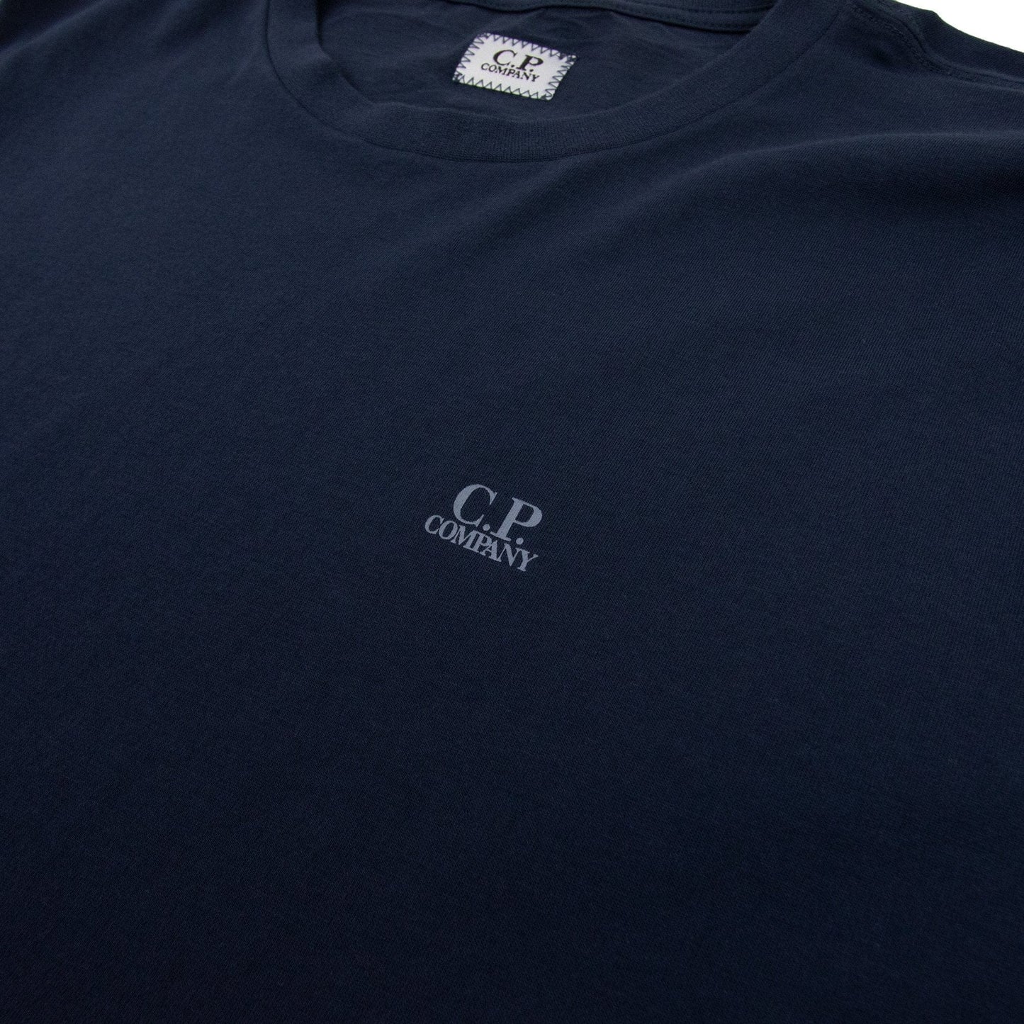 CP Company Reverse Goggle Print T-Shirt Navy 888