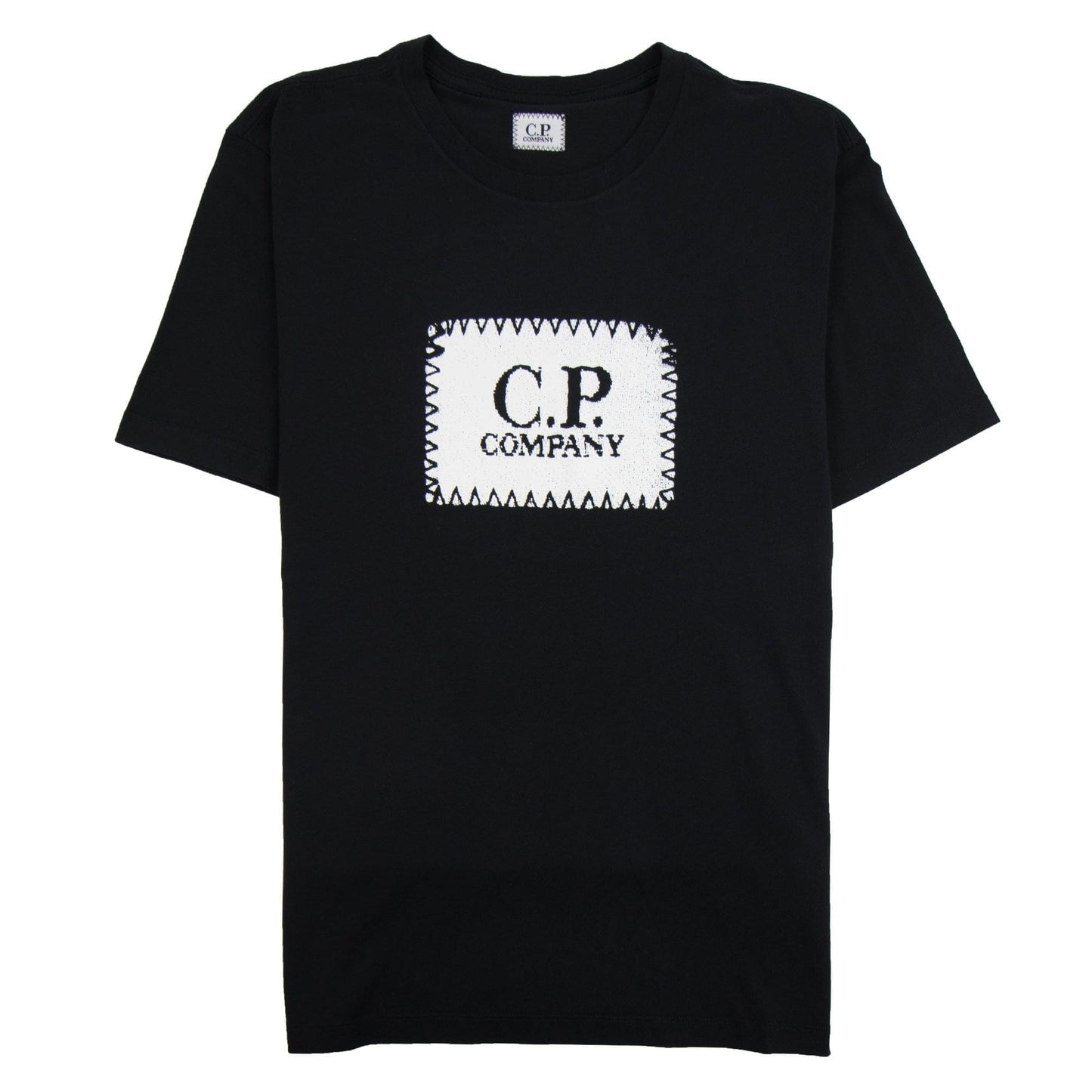 CP Company Patch Logo T-shirt Black 999