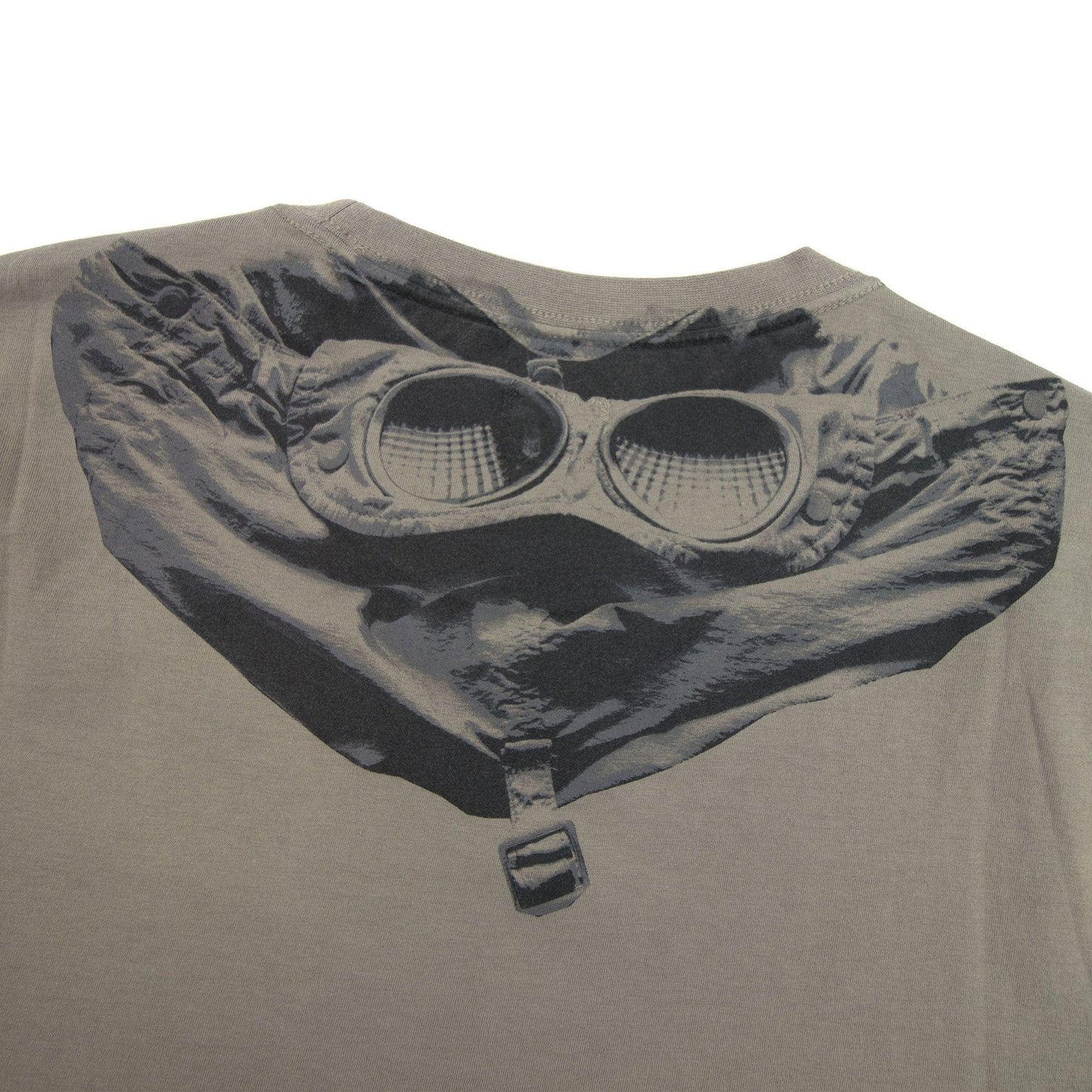 CP Company Reverse Goggle Print T-shirt Khaki 932