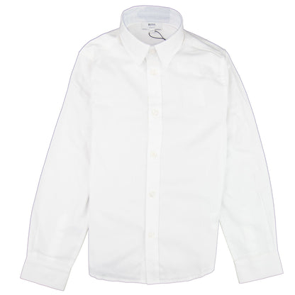 Hugo Boss Kids Long Sleeve Shirt White