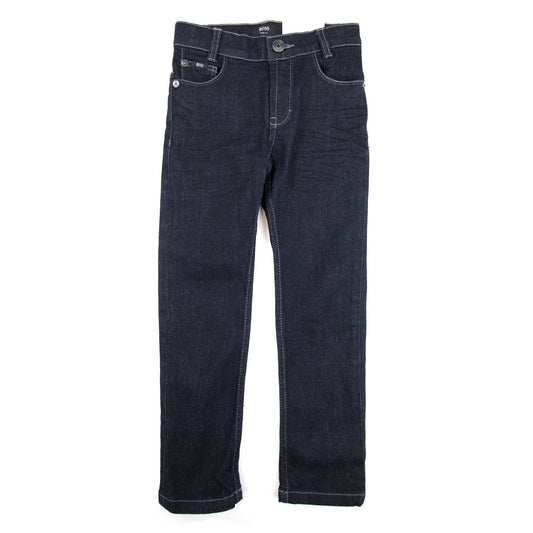 Hugo Boss Kids Raw Denim Slim Fit Jeans Denim