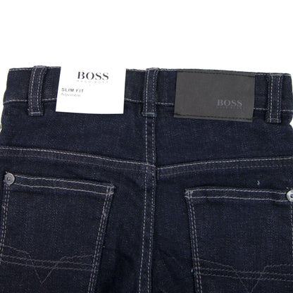 Hugo Boss Kids Raw Denim Slim Fit Jeans Denim