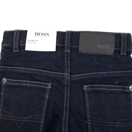 Hugo Boss Kids Raw Denim Slim Fit Jeans Denim
