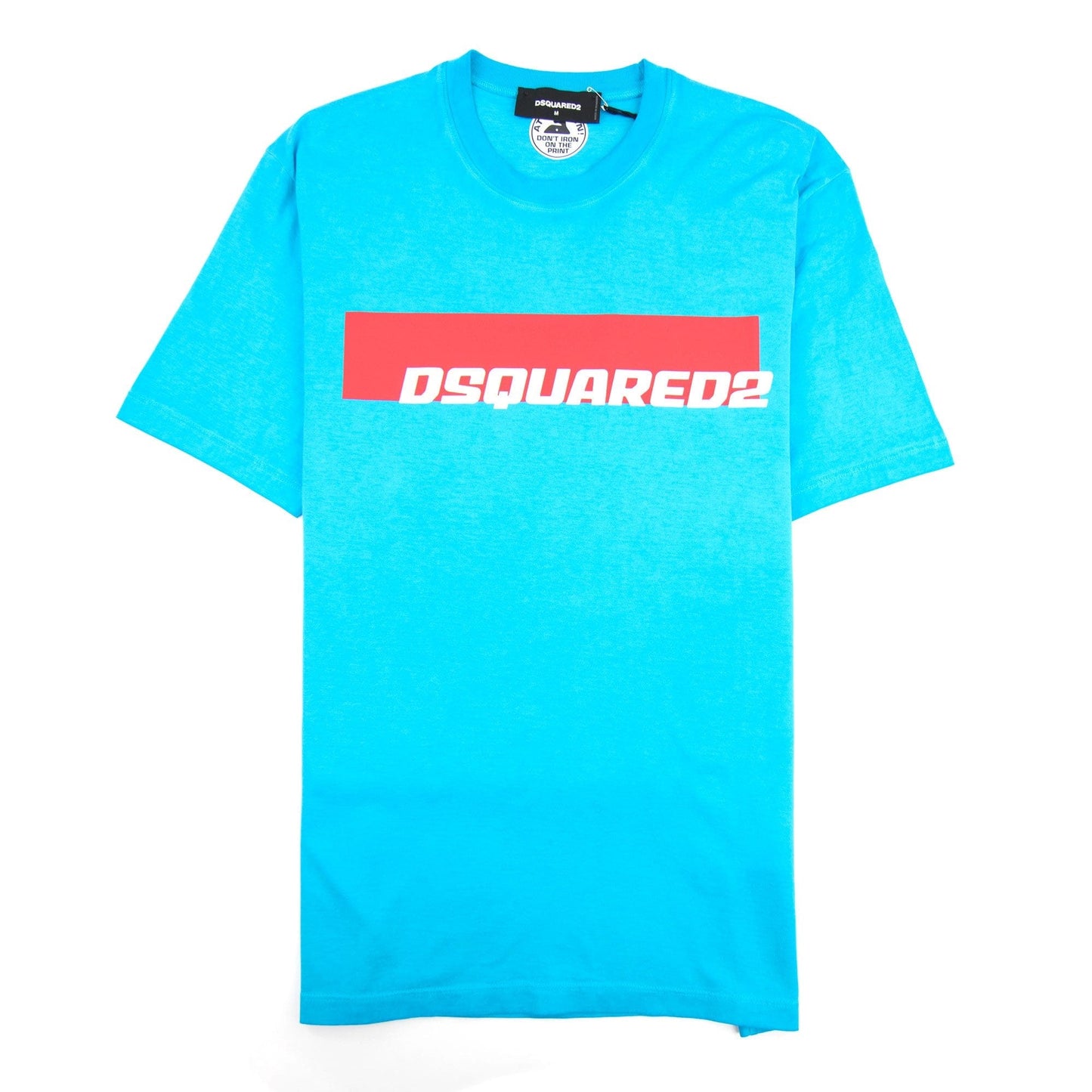 Dsquared2 Stripe Logo T-shirt Teal