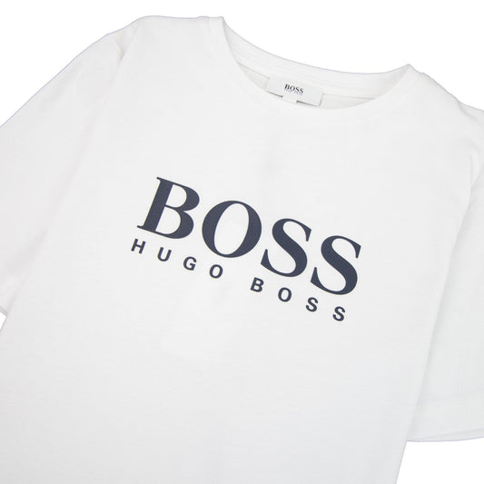 Hugo Boss Kids Small Chest Logo T-shirt White