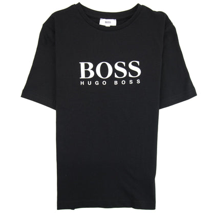 Hugo Boss Kids Small Chest Logo T-shirt Black