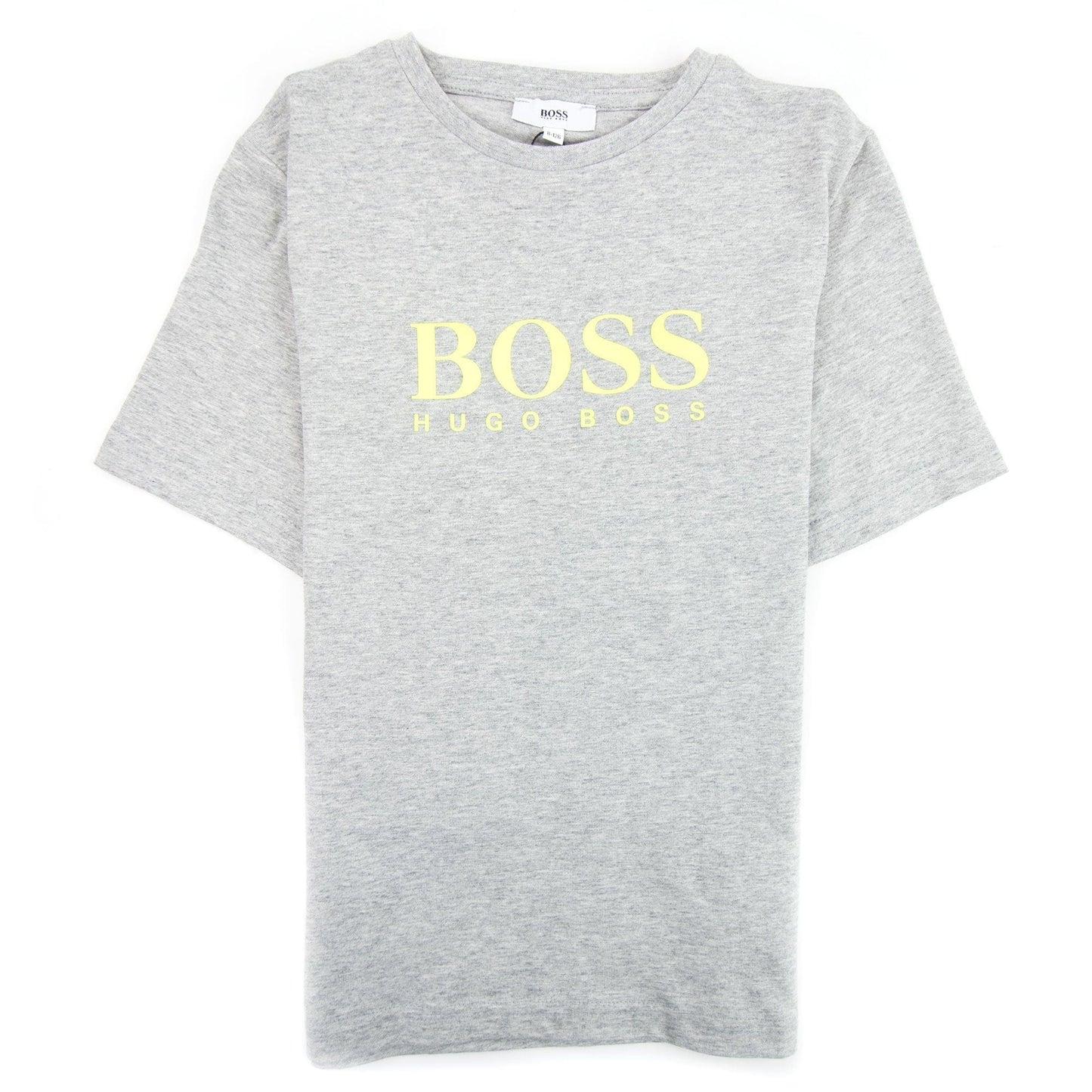 Hugo Boss Kids Small Chest Logo T-shirt Grey/lime