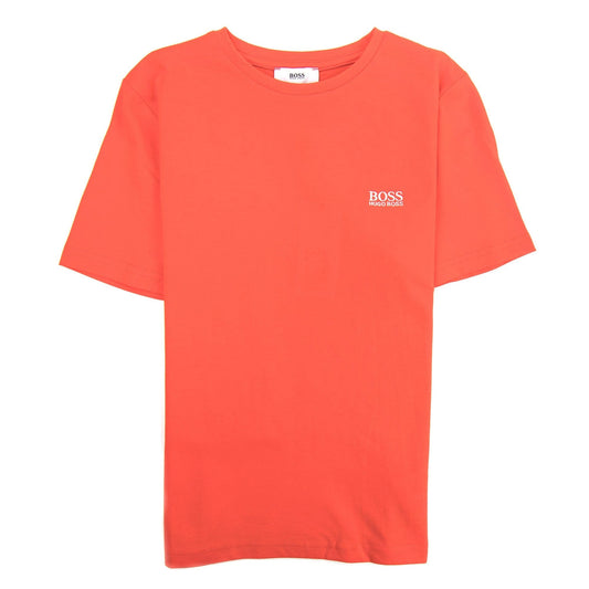 Hugo Boss Kids Small Logo T-shirt Poppy