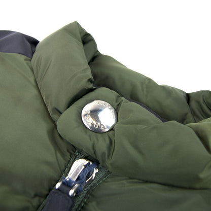 Prada Piumino Nylon Gilet Olive/Nero